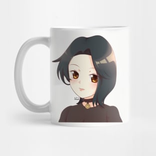 Anime Doomer Girl Star Choker Mug